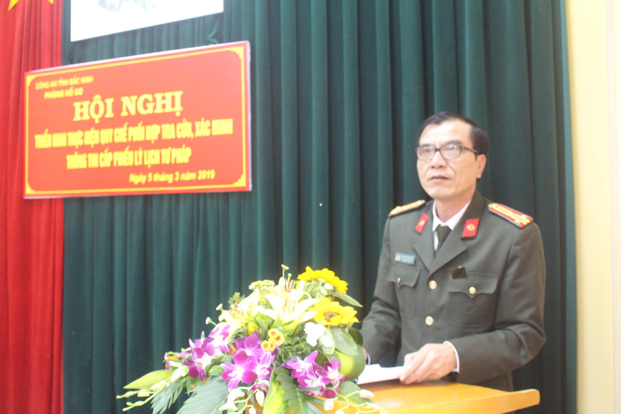 Bắc Ninh triển khai Quy chế phối hợp tra cứu, xác minh thông tin cấp Phiếu Lý lịch tư pháp