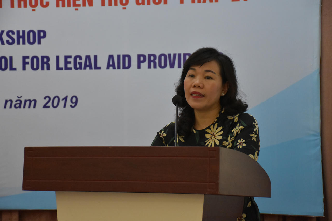 Khoảng 45% dân số thuộc diện được trợ giúp pháp lý