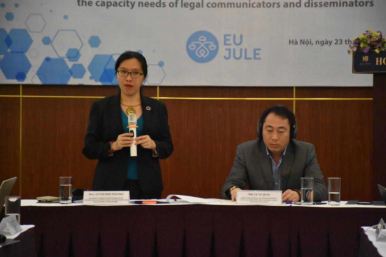 Giúp đối tượng yếu thế tiếp cận công lý hiệu quả hơn 