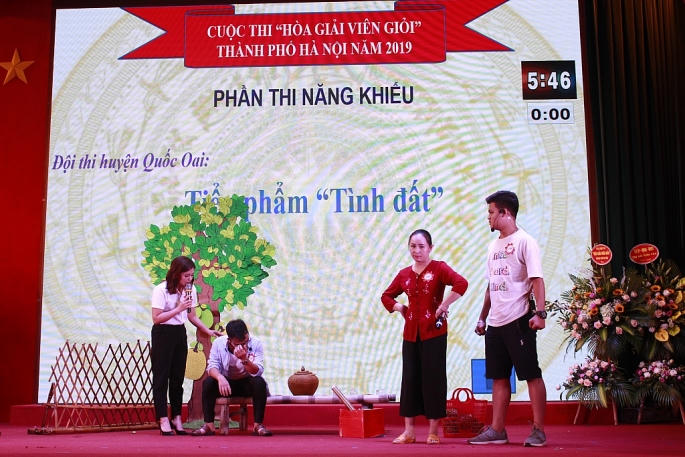 6 đội vào chung khảo cuộc thi Hòa giải viên giỏi thành phố Hà Nội