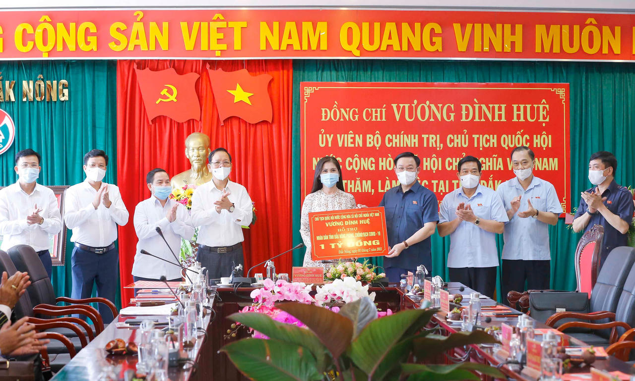 Đắk Nông cần giúp đỡ các vùng có dịch, cùng cả nước tăng trưởng kinh tế