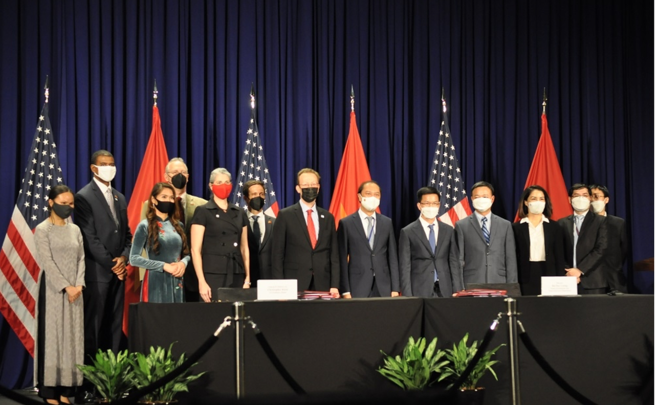 Trụ sở mới Đại sứ quán Mỹ tại Việt Nam nằm ở khu vực đang đổi mới bậc nhất