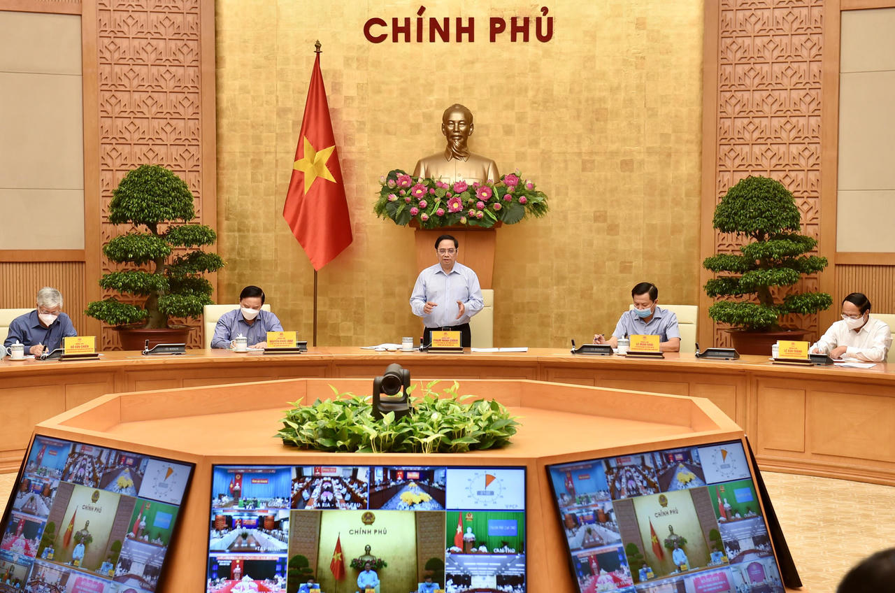 Thủ tướng: Các xã, phường phải bảo đảm an toàn xã hội, an dân trong thời gian giãn cách