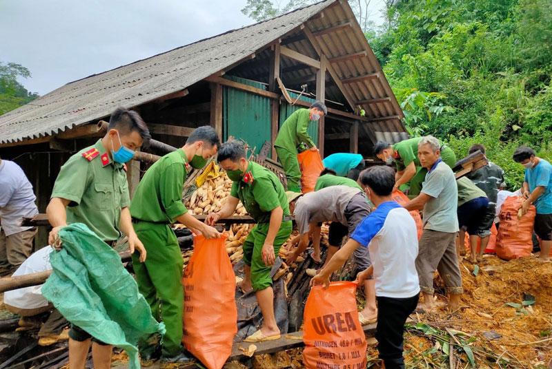 Sẵn sàng ứng phó thiên tai gắn với bảo đảm phòng chống dịch COVID-19