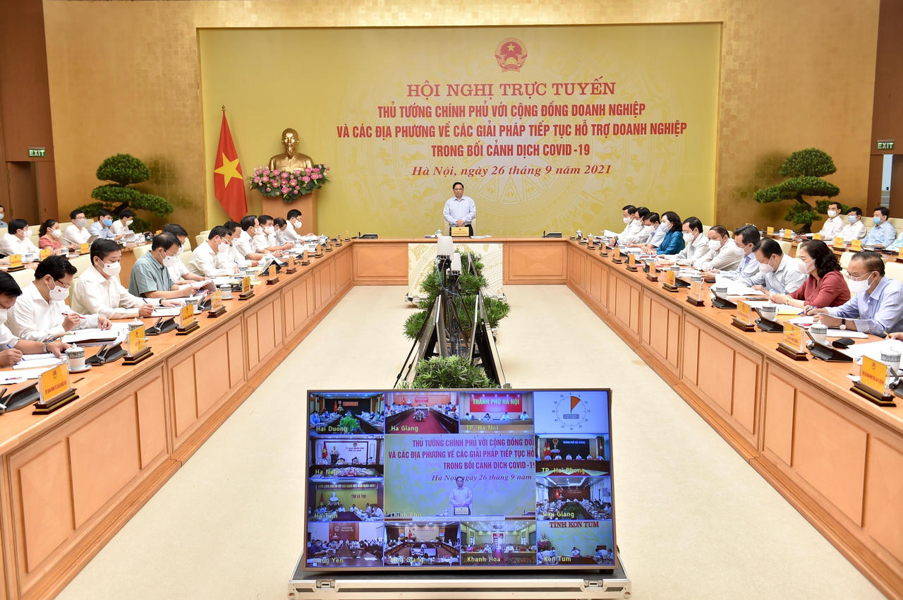 Hỗ trợ doanh nghiệp vượt COVID-19, Chính phủ đồng hành trên tinh thần '3 không và 5 thật'