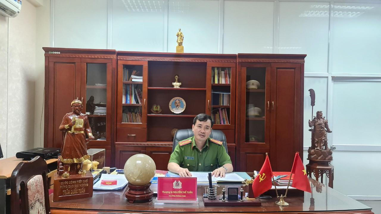 Thượng tá Nguyễn Thế Tuấn: Trước mỗi vụ việc nếu chần chừ, sẽ đánh mất cơ hội đánh án