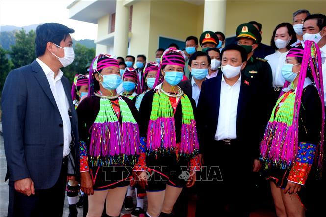 Chủ tịch Quốc hội dự Ngày hội Đại đoàn kết tại phường Quán Thánh, Hà Nội