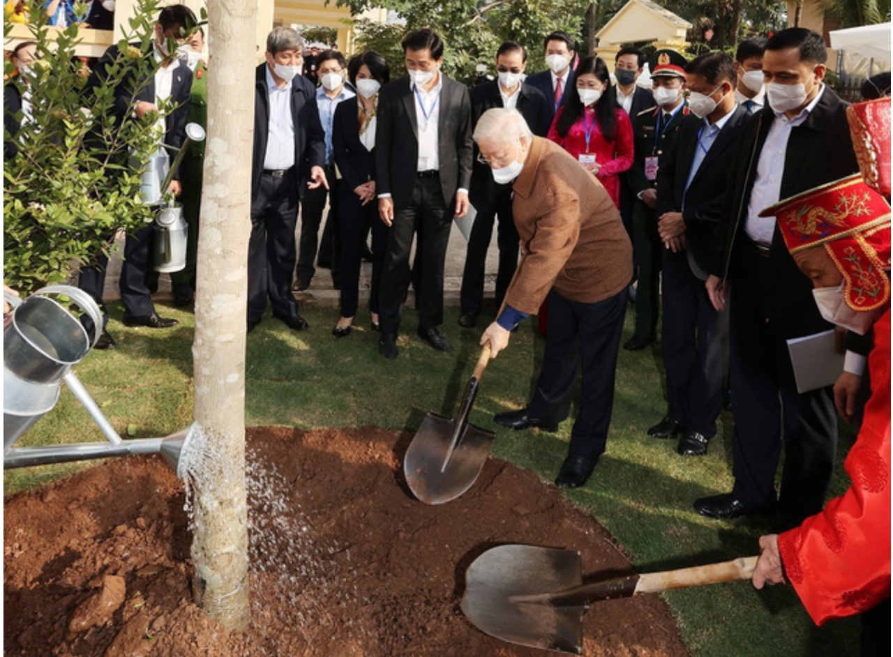 Tổng Bí thư Nguyễn Phú Trọng dự Ngày hội Đại đoàn kết toàn dân tộc