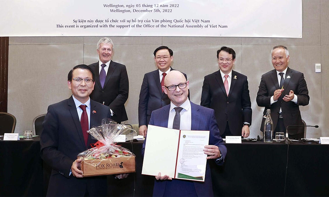 Việt Nam - New Zealand hướng đến kim ngạch thương mại khoảng 2 tỷ USD