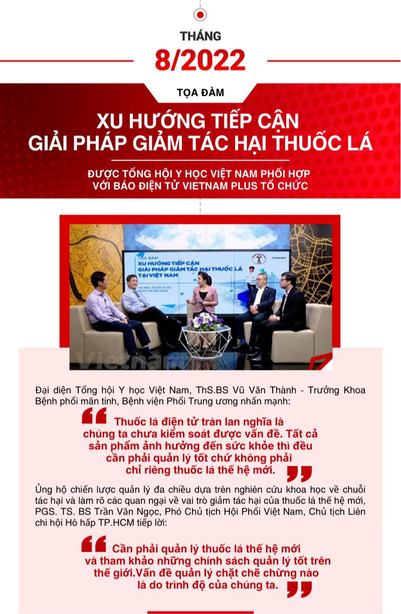 Điểm lại loạt hội thảo tìm kiếm giải pháp kiểm soát thuốc lá thế hệ mới