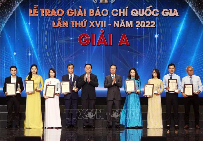 Long trọng Lễ trao Giải Báo chí quốc gia lần thứ XVII – năm 2022 
