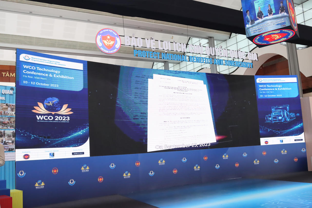 Hội nghị và Triển lãm công nghệ của Tổ chức Hải quan Thế giới khai mạc tại Hà Nội