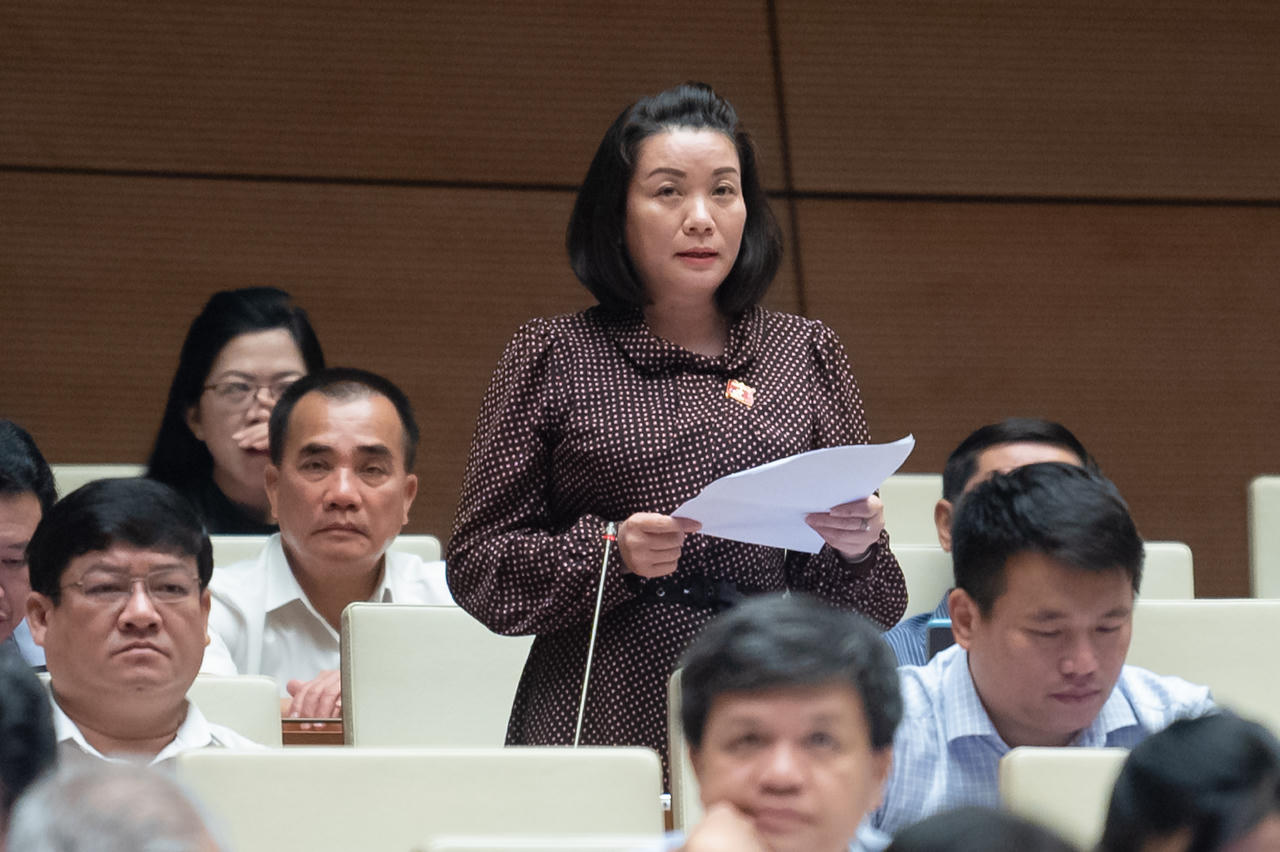 Quốc hội thảo luận về Dự thảo Luật Lực lượng tham gia bảo vệ an ninh, trật tự ở cơ sở