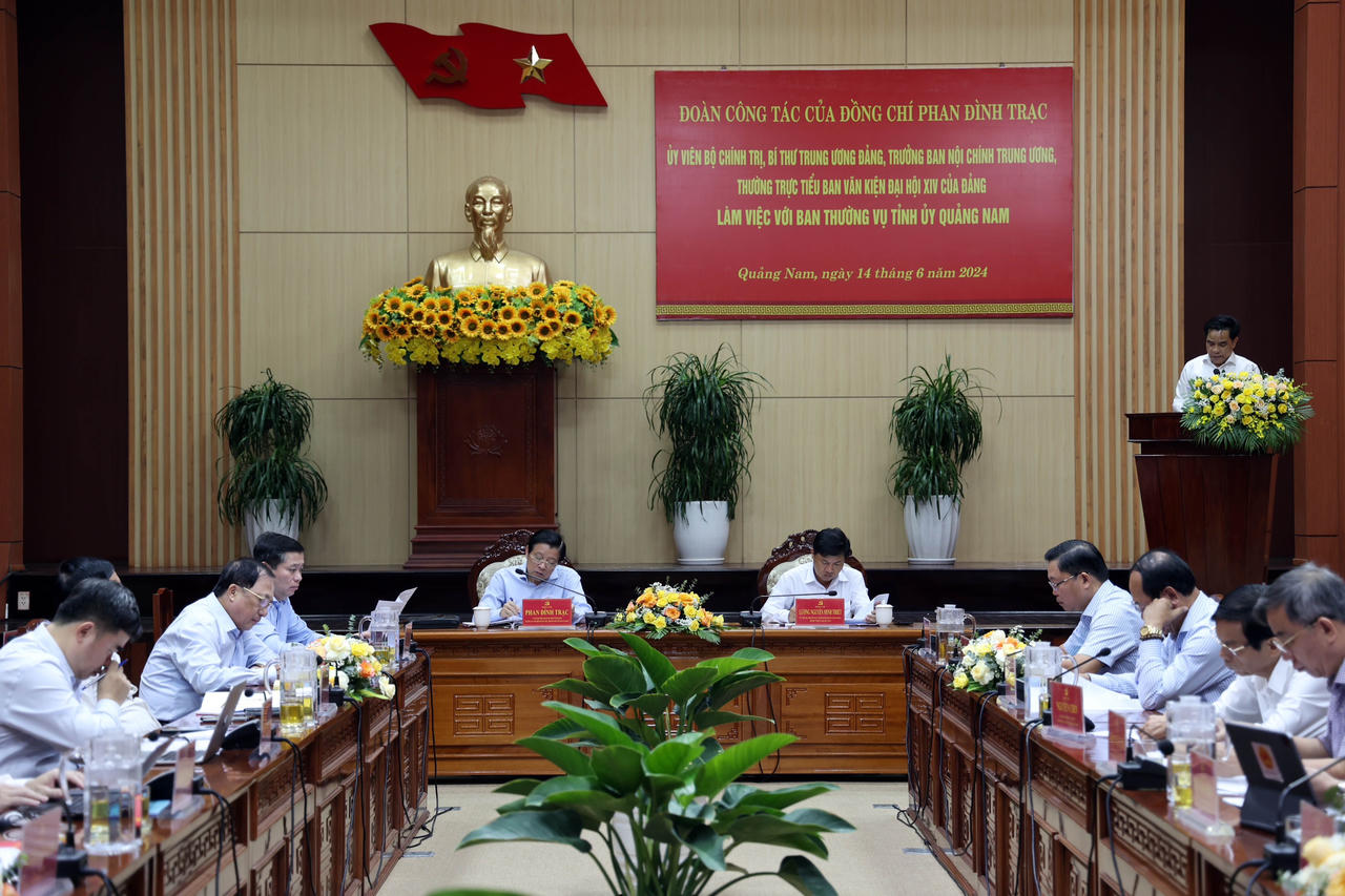 Đưa Quảng Nam thành cực tăng trưởng quan trọng của miền Trung - Tây Nguyên