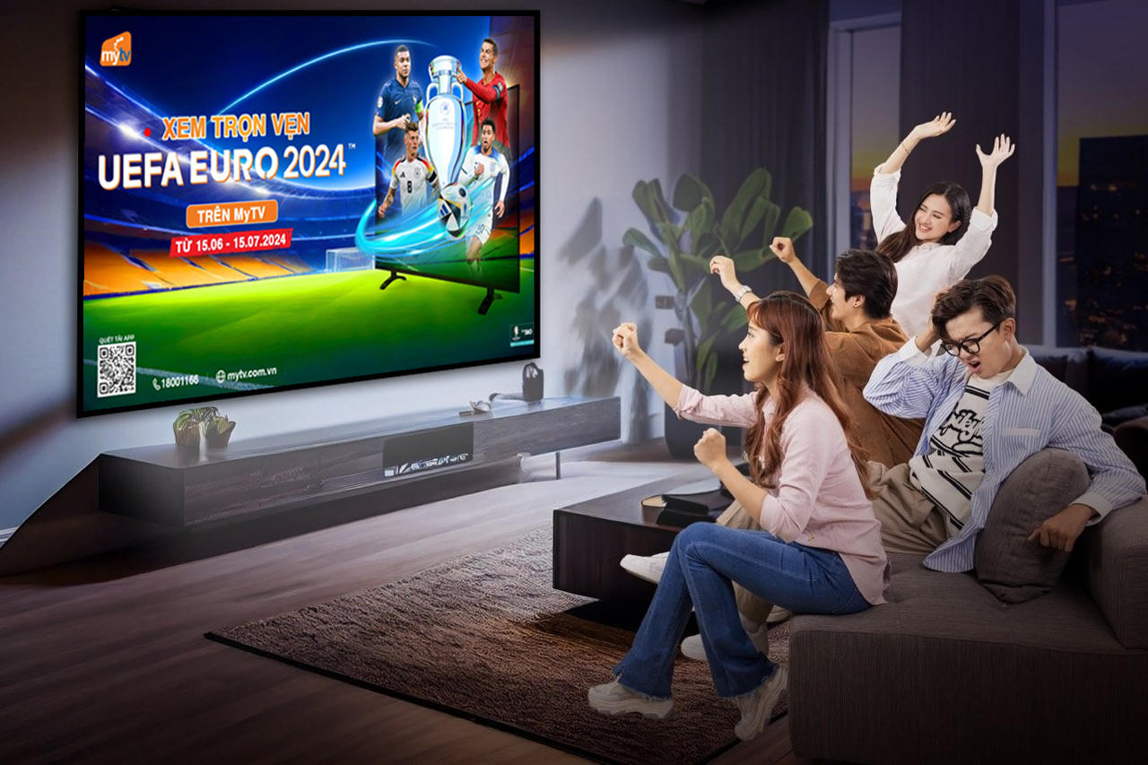 Xem trọn vẹn vòng chung kết Euro 2024 trên truyền hình MyTV