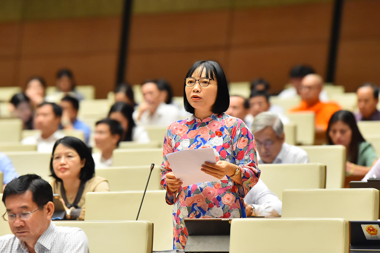 Quốc hội thảo luận về dự án Luật Công đoàn (sửa đổi)