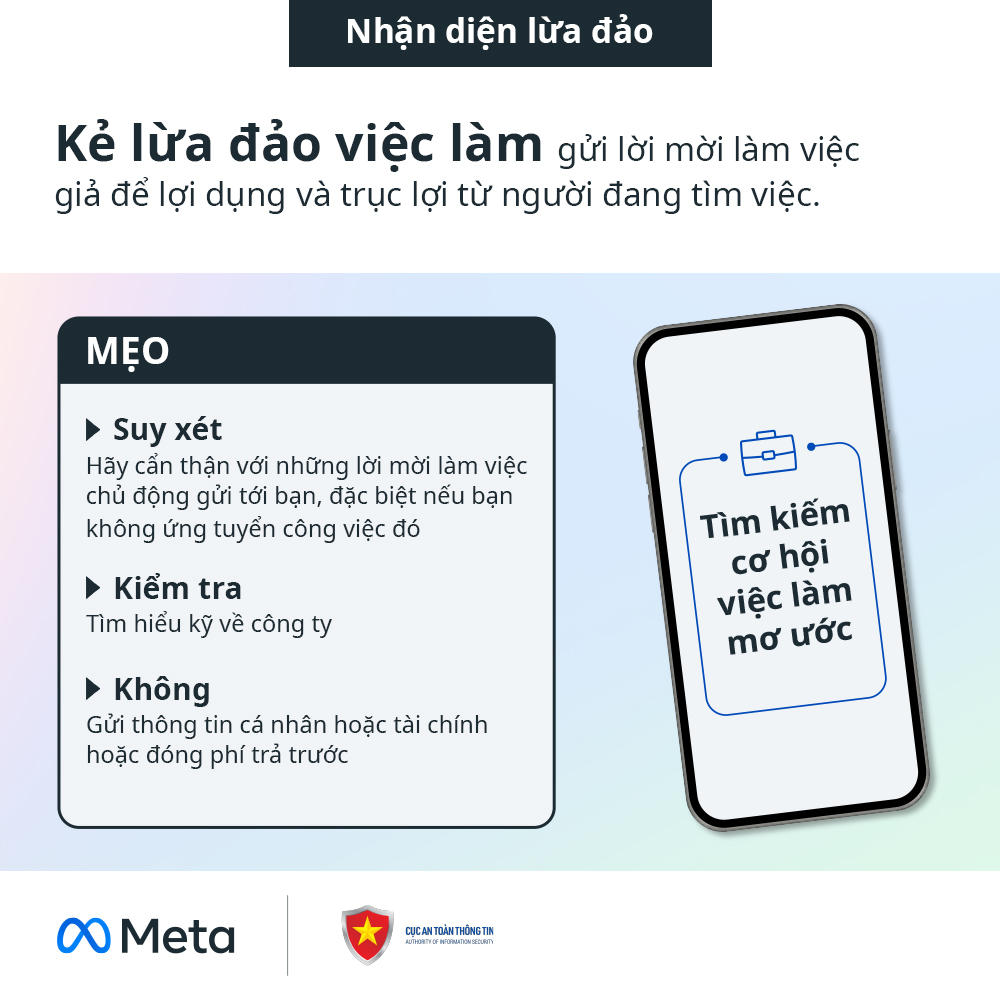 Phát động chiến dịch ‘Nhận diện lừa đảo’