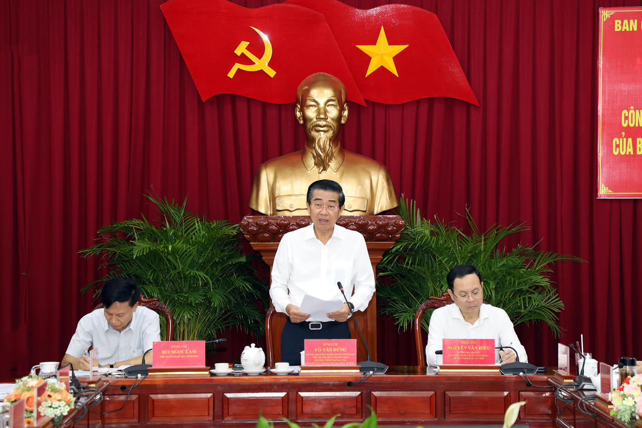 Kiểm tra thực hiện cơ chế phối hợp phát hiện, xử lý tham nhũng, tiêu cực tại Cần Thơ