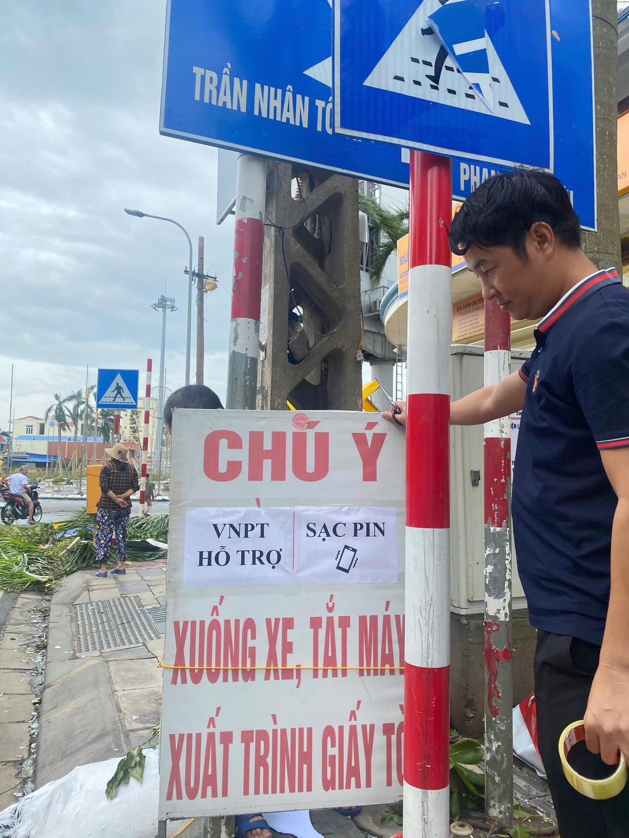 VNPT tập trung toàn bộ nhân sự xử lý sự cố do bão Yagi