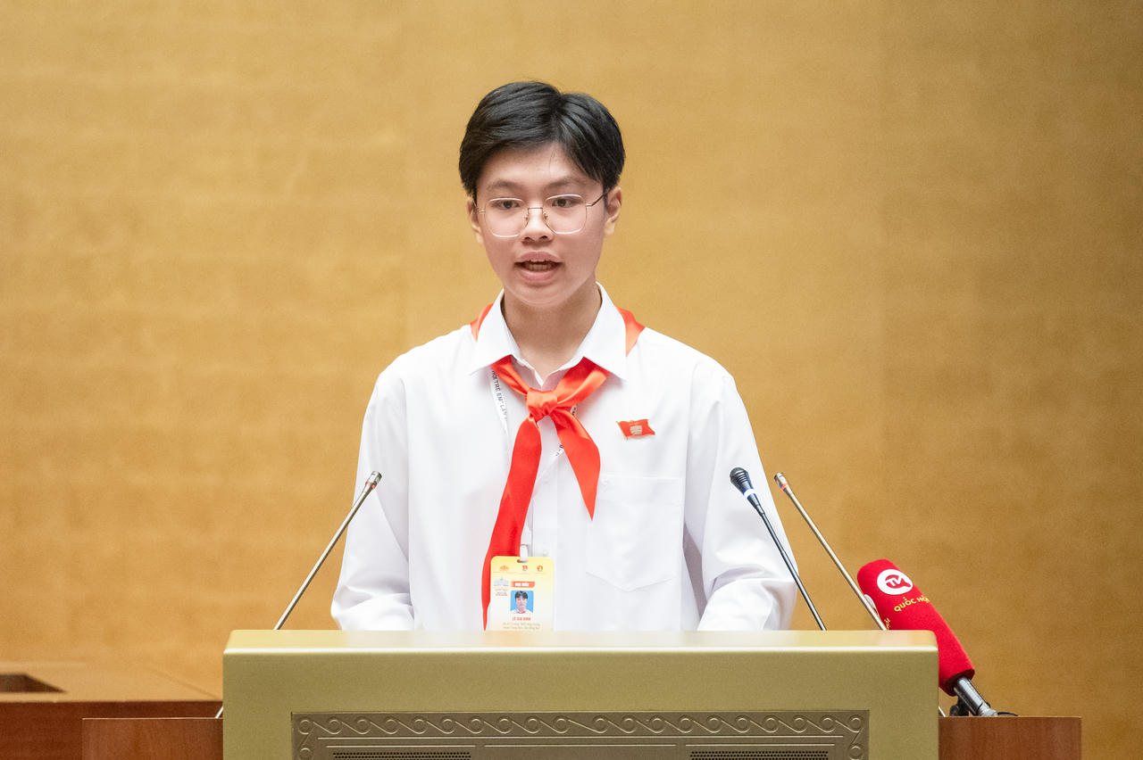 Khai mạc Phiên họp giả định 'Quốc hội trẻ em' lần thứ hai