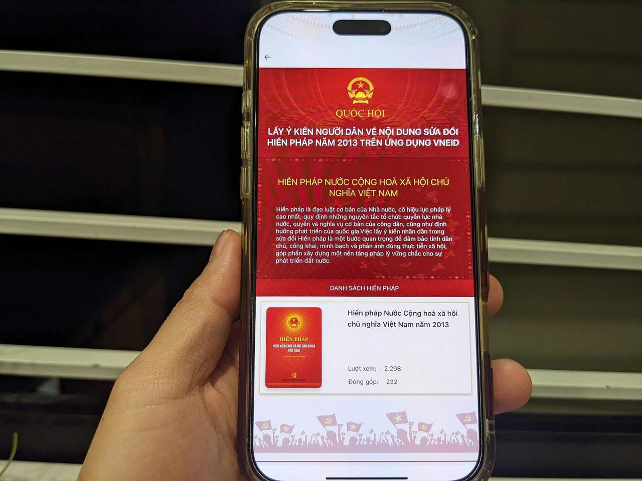 99,75% ý kiến Nhân dân tán thành dự thảo Nghị quyết sửa đổi, bổ sung một số điều của Hiến pháp năm 2013