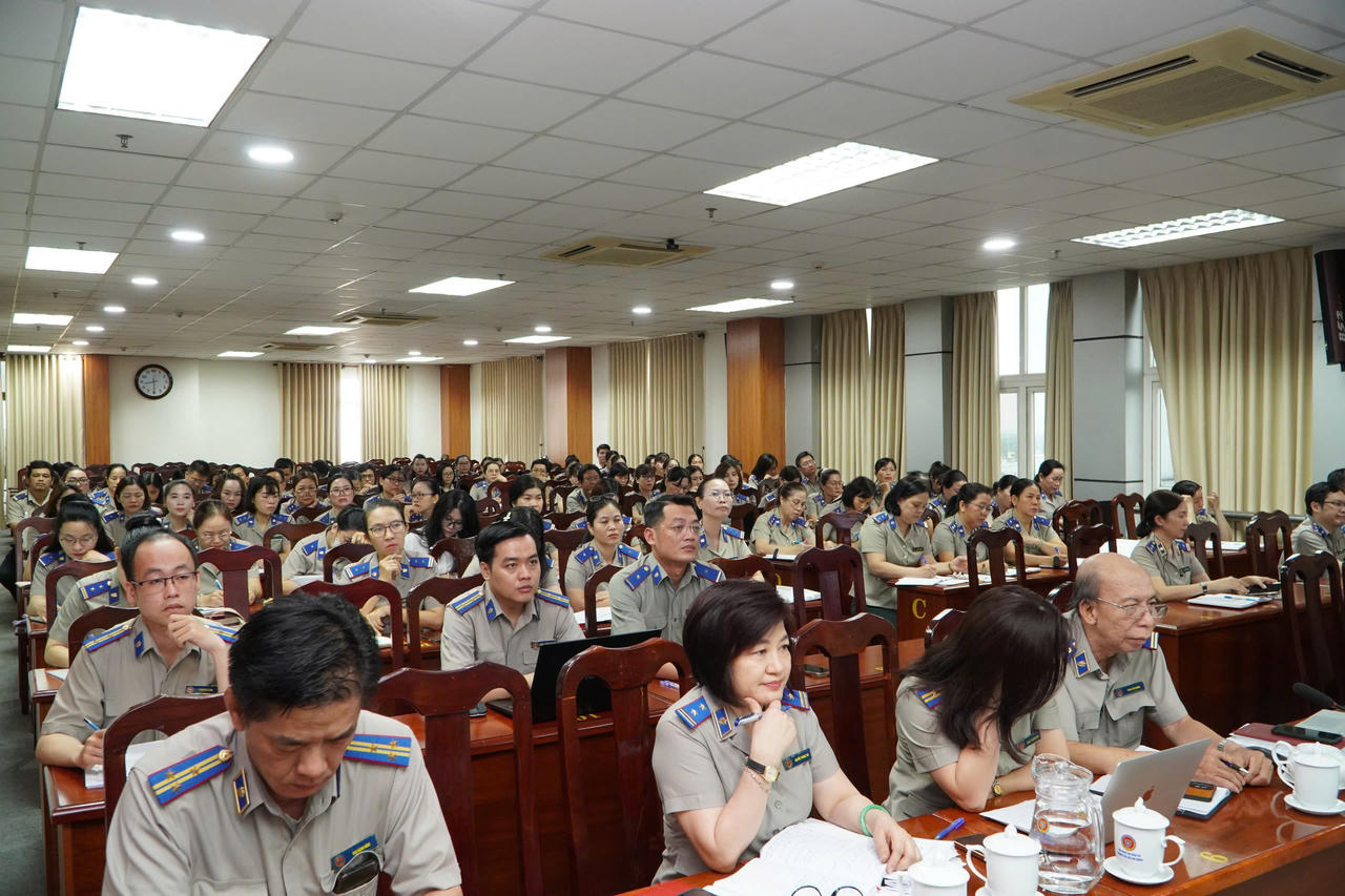 Cục THADS TP HCM tập huấn sử dụng phần mềm biên lai điện tử