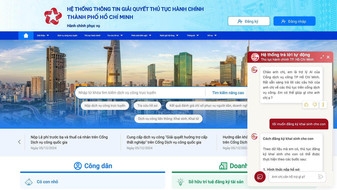 Trợ lý GenAI: ‘Cánh tay số’ giúp thực hiện thủ tục hành chính thuận tiện hơn sau sáp nhập