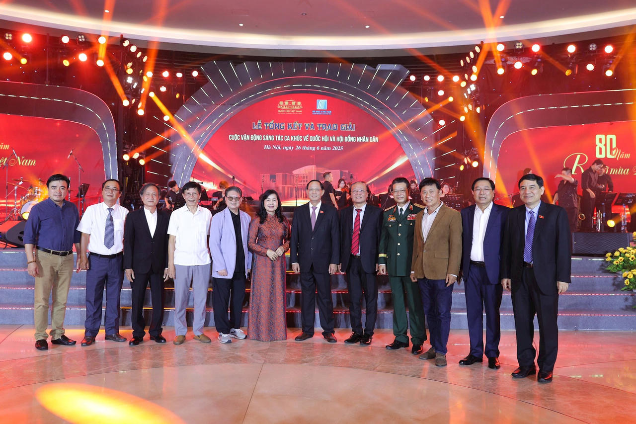 Tổng kết, trao giải Cuộc vận động sáng tác ca khúc về Quốc hội và HĐND