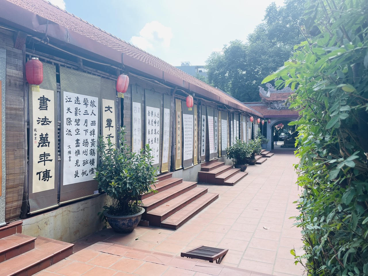 Triển lãm Hàn Mặc lần thứ XI: Vẻ đẹp thư pháp hội ngộ nơi cửa thiền