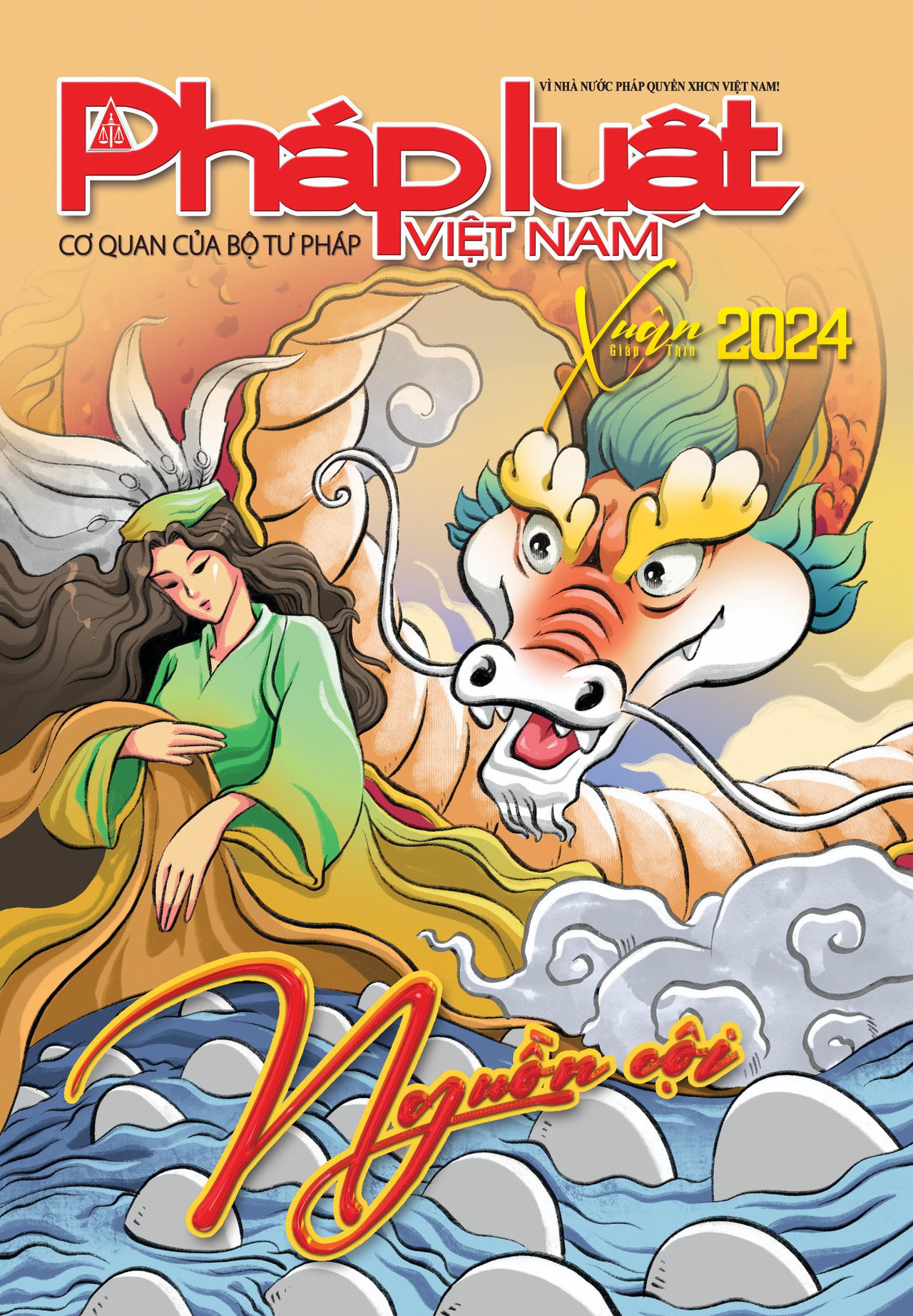 Đón đọc giai phẩm Pháp luật Việt Nam Xuân Giáp Thìn với chủ đề 'Nguồn cội' 