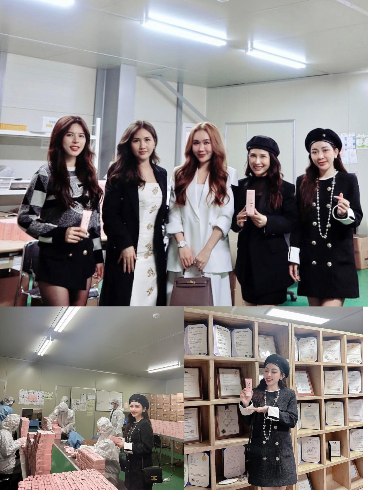 Thăm nhà máy sản xuất kem chống nắng Hemia tại Hàn Quốc