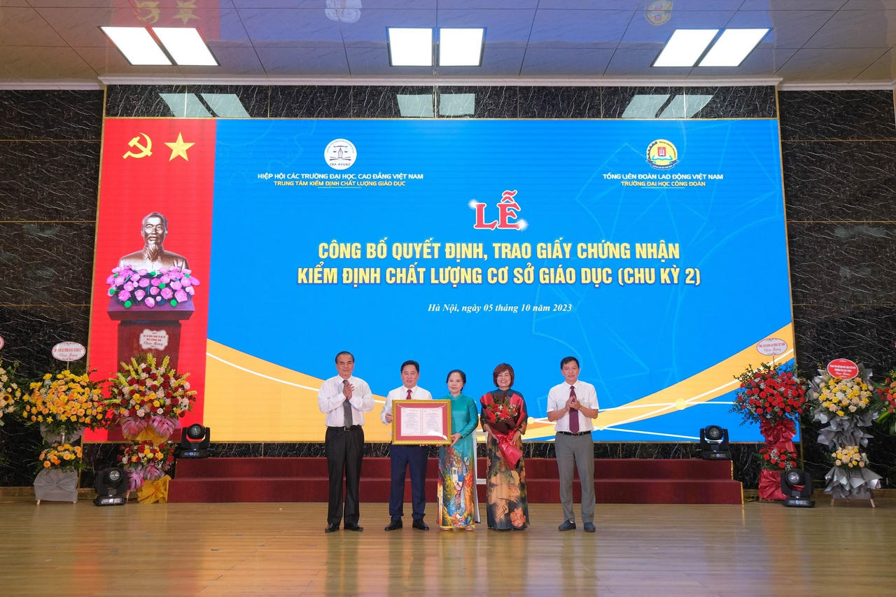 78 năm Trường Đại học Công đoàn - Viết tiếp những trang sử