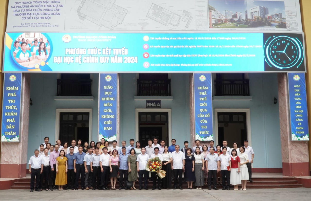 PGS.TS Nguyễn Hiệp Thương được bổ nhiệm làm Phó Hiệu trưởng Trường Đại học Công đoàn