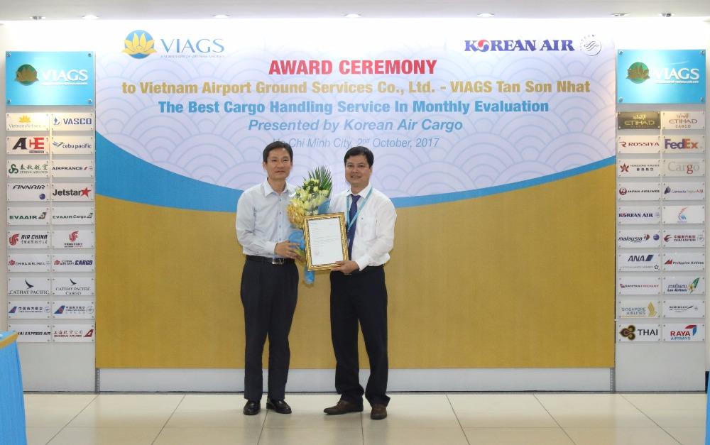 Dịch vụ mặt đất của Vietnam Airline đạt 50/50 điểm