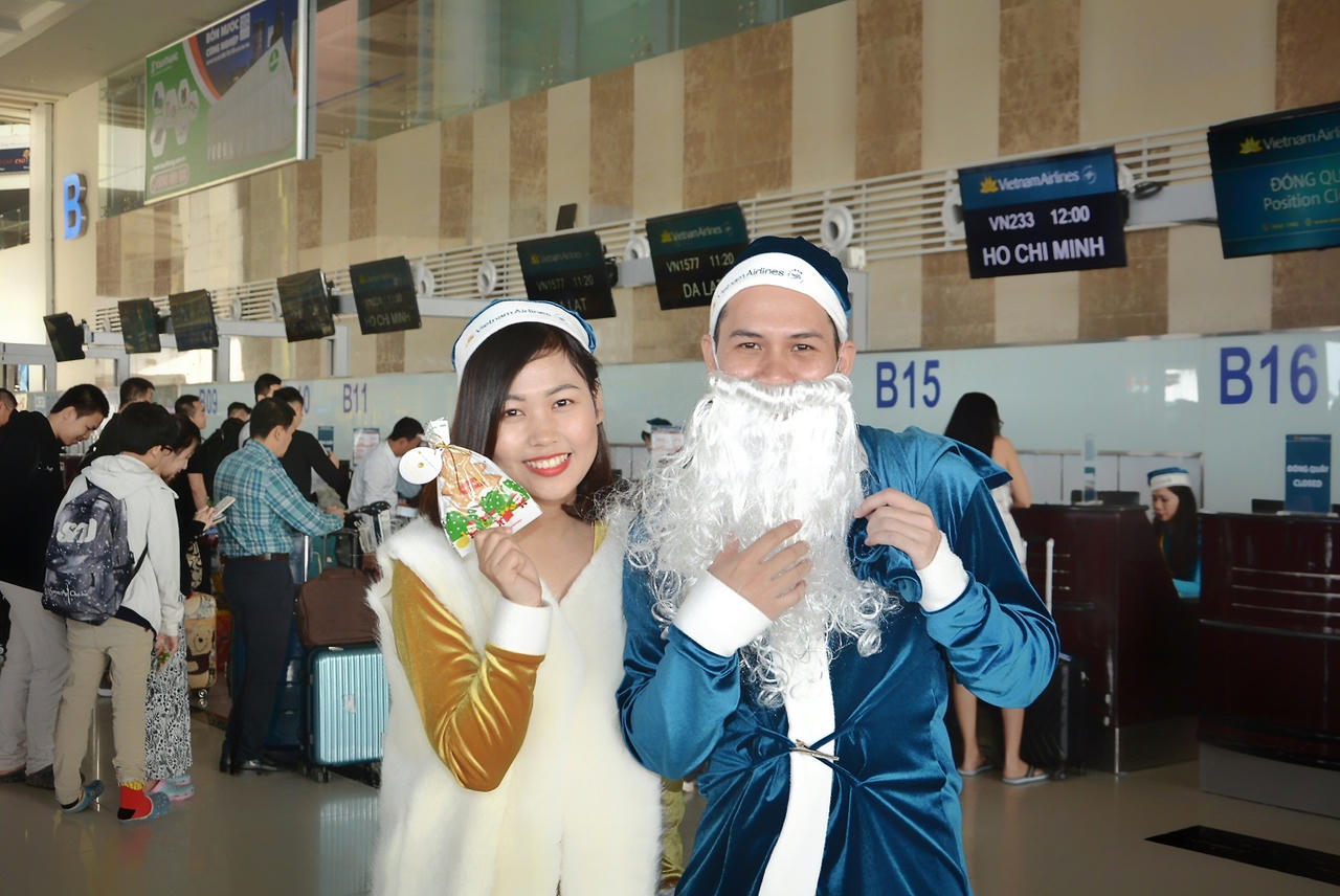 Lễ hội Giáng sinh trên những hành trình bay...