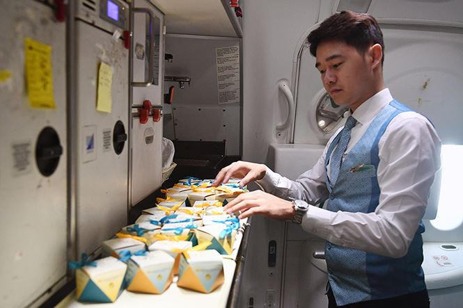 Điều bất ngờ trên những chuyến bay của Vietnam Airlines