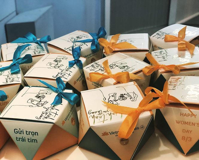 Điều bất ngờ trên những chuyến bay của Vietnam Airlines