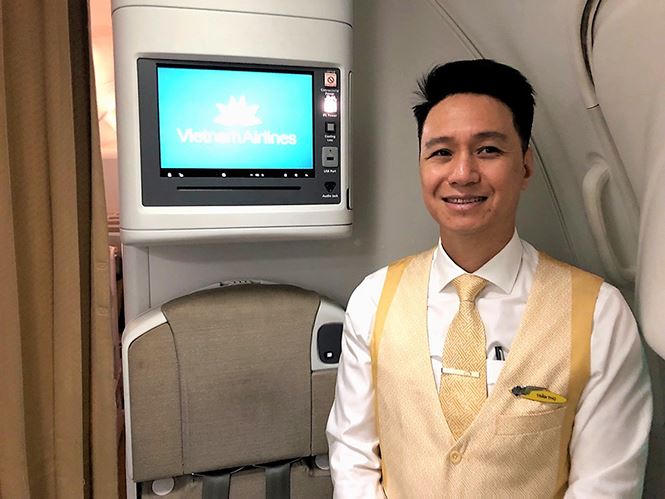 Điều bất ngờ trên những chuyến bay của Vietnam Airlines