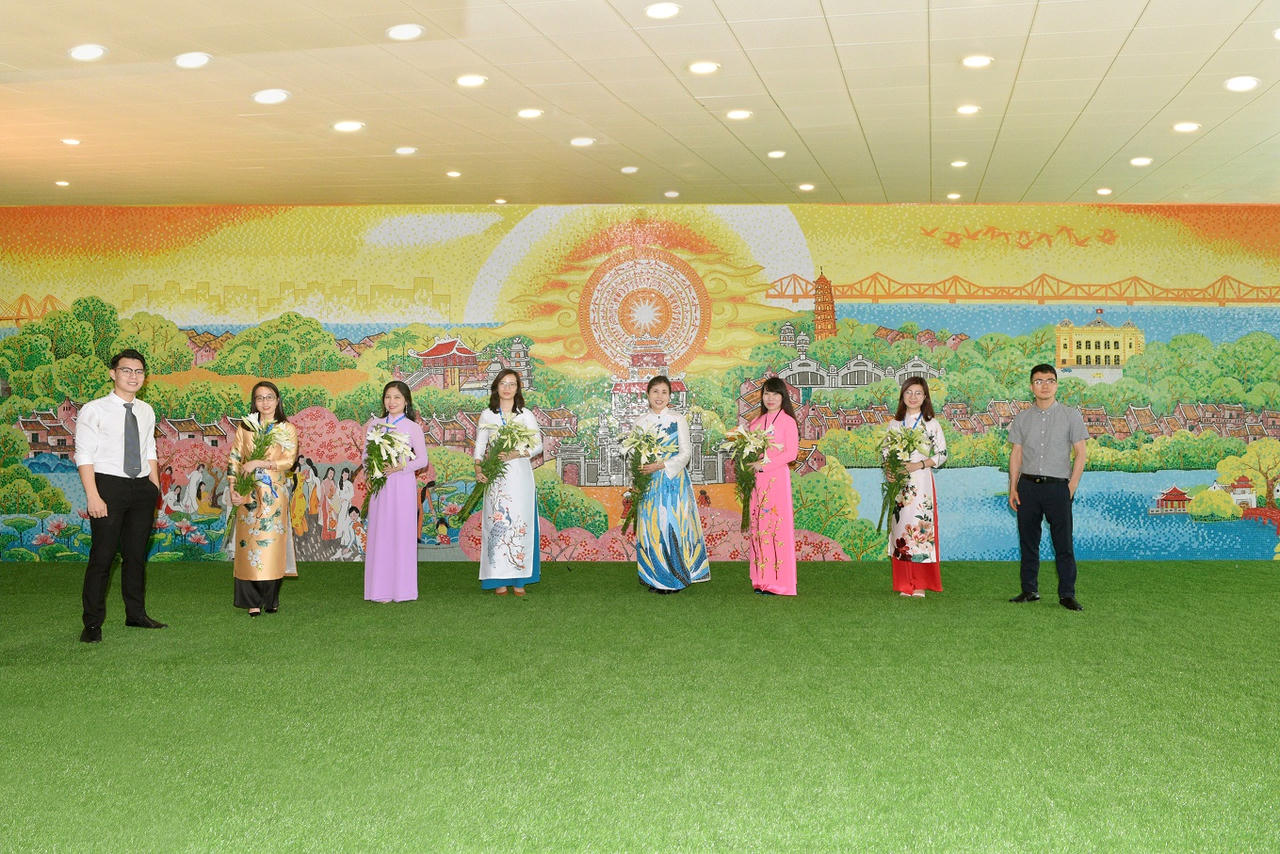 Xuất hiện 'điểm check in' mới tại sân bay Nội Bài