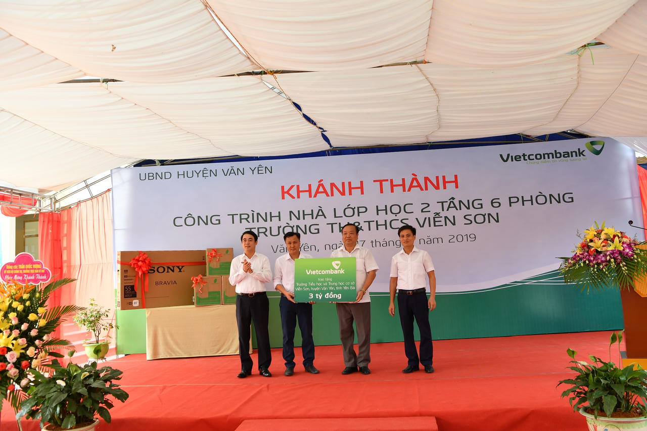 Yên Bái: Khánh thành hệ thống trường tiểu học và trung học cơ sở Viễn Sơn