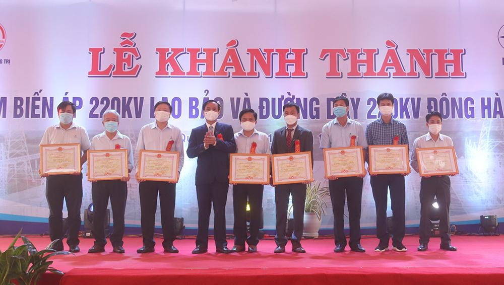Khánh thành đường dây 220kV Đông Hà - Lao Bảo