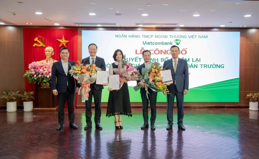 Vietcombank bổ nhiệm lại Phó Tổng Giám đốc và Kế toán trưởng