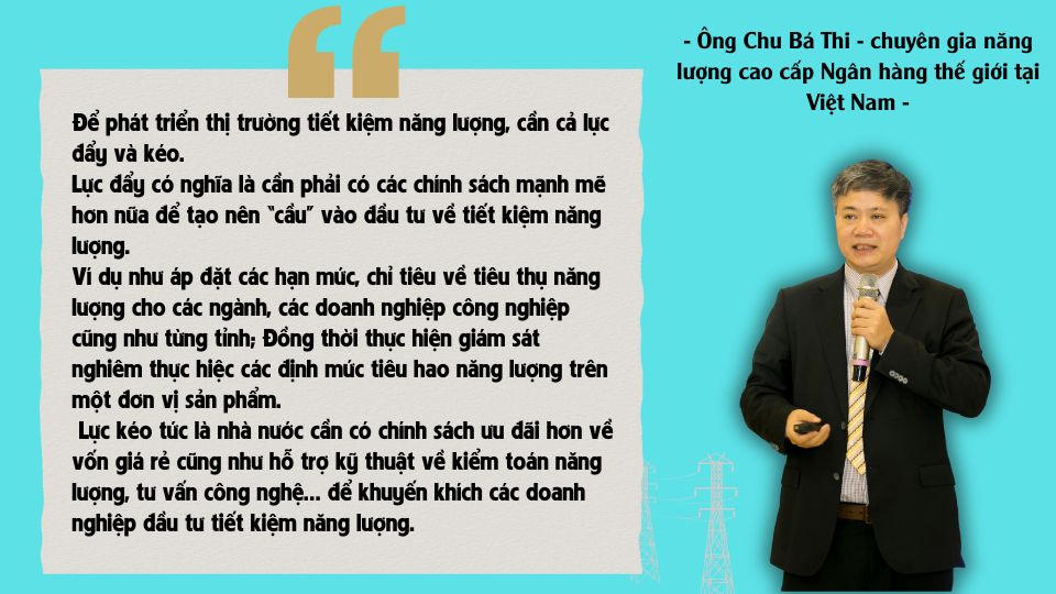 Để tiết kiệm năng lượng trở thành một phần tất yếu của doanh nghiệp