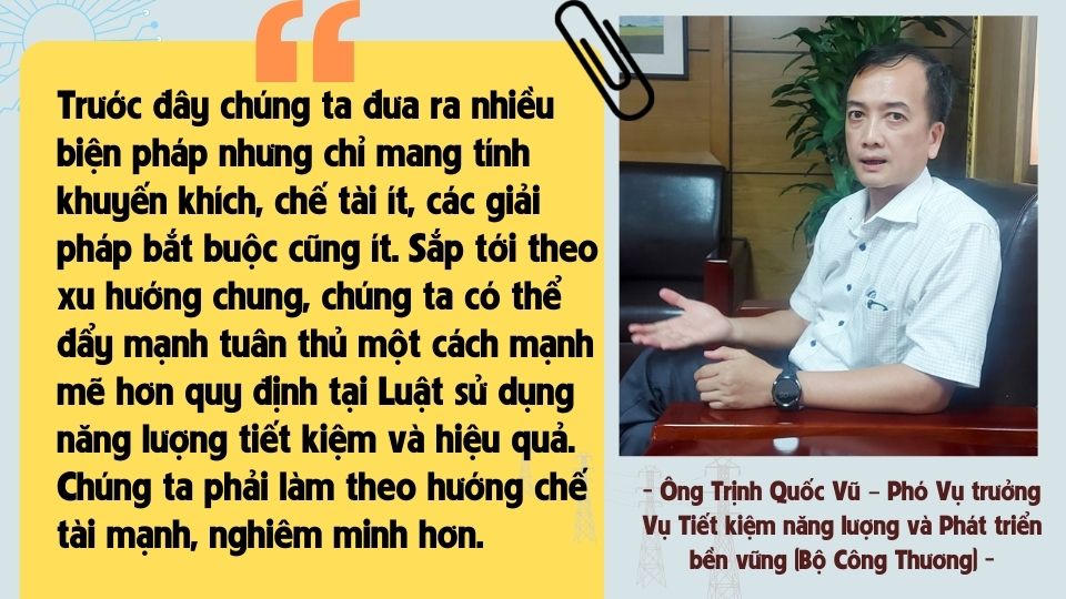 Để tiết kiệm năng lượng trở thành một phần tất yếu của doanh nghiệp