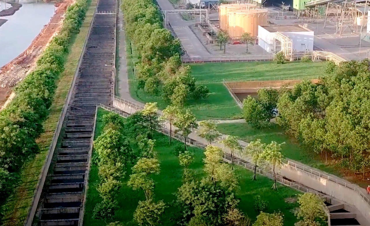 Công tác bảo vệ môi trường tại Nhà máy Nhiệt điện Nghi Sơn 1