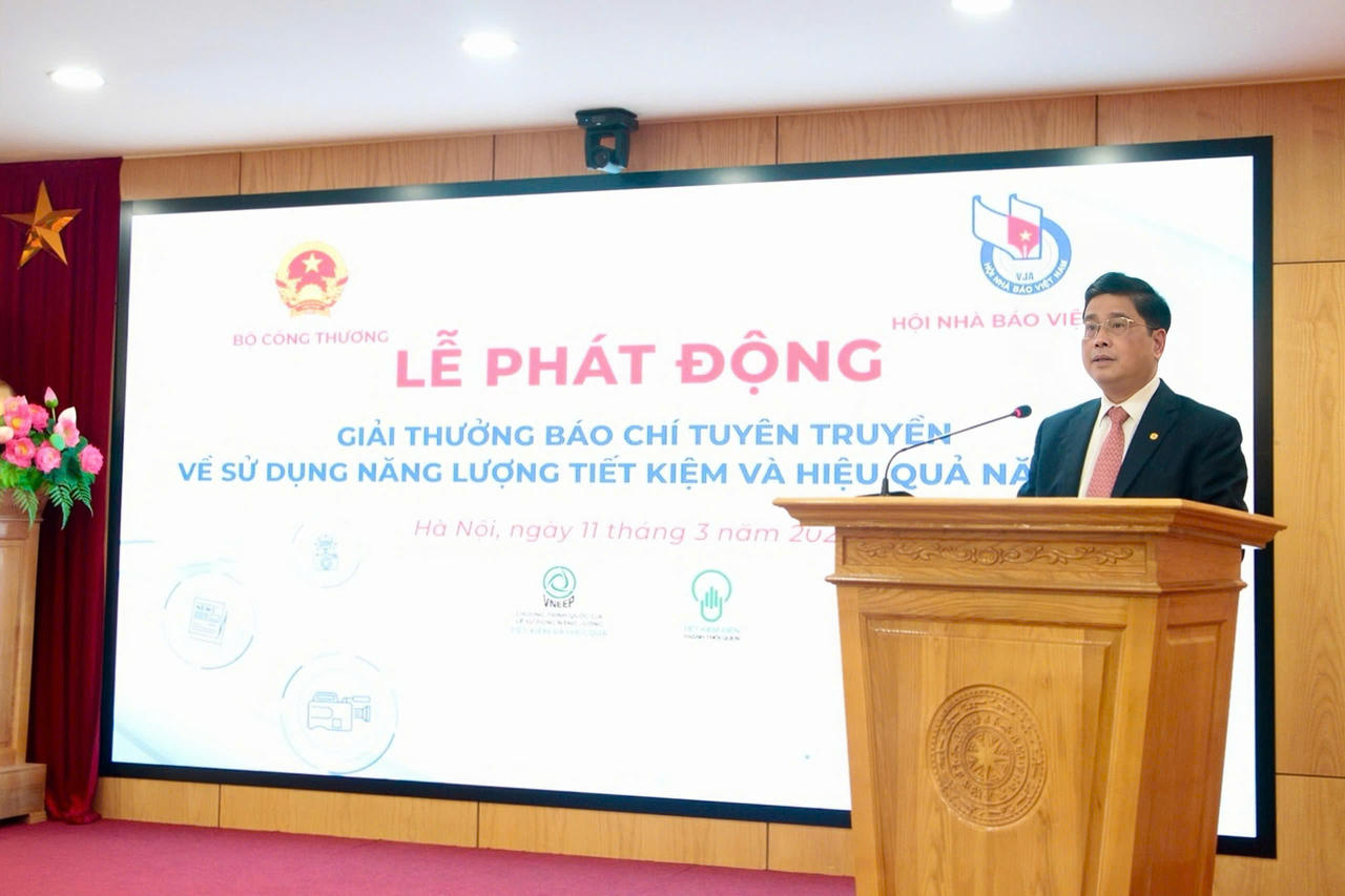 Phát động Giải thưởng báo chí tuyên truyền sử dụng năng lượng hiệu quả