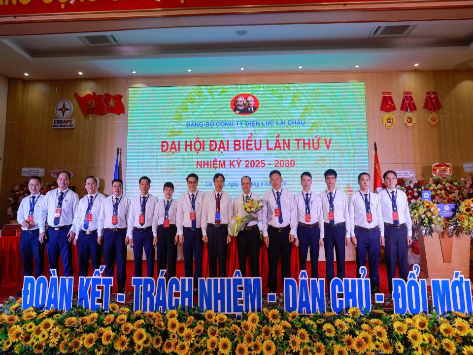 Đảng bộ Công ty Điện lực Lai Châu tổ chức Đại hội đại biểu lần thứ V
