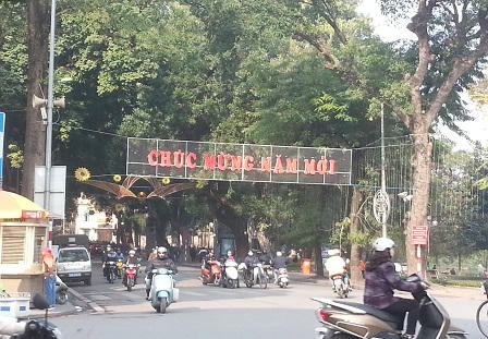 Không khí đón năm mới 2014 tại Thủ đô Hà Nội