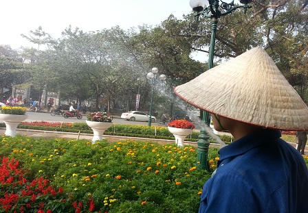 Không khí đón năm mới 2014 tại Thủ đô Hà Nội