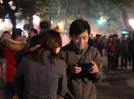 Tưng bừng lễ hội đếm ngược đón năm mới ở Hà Nội